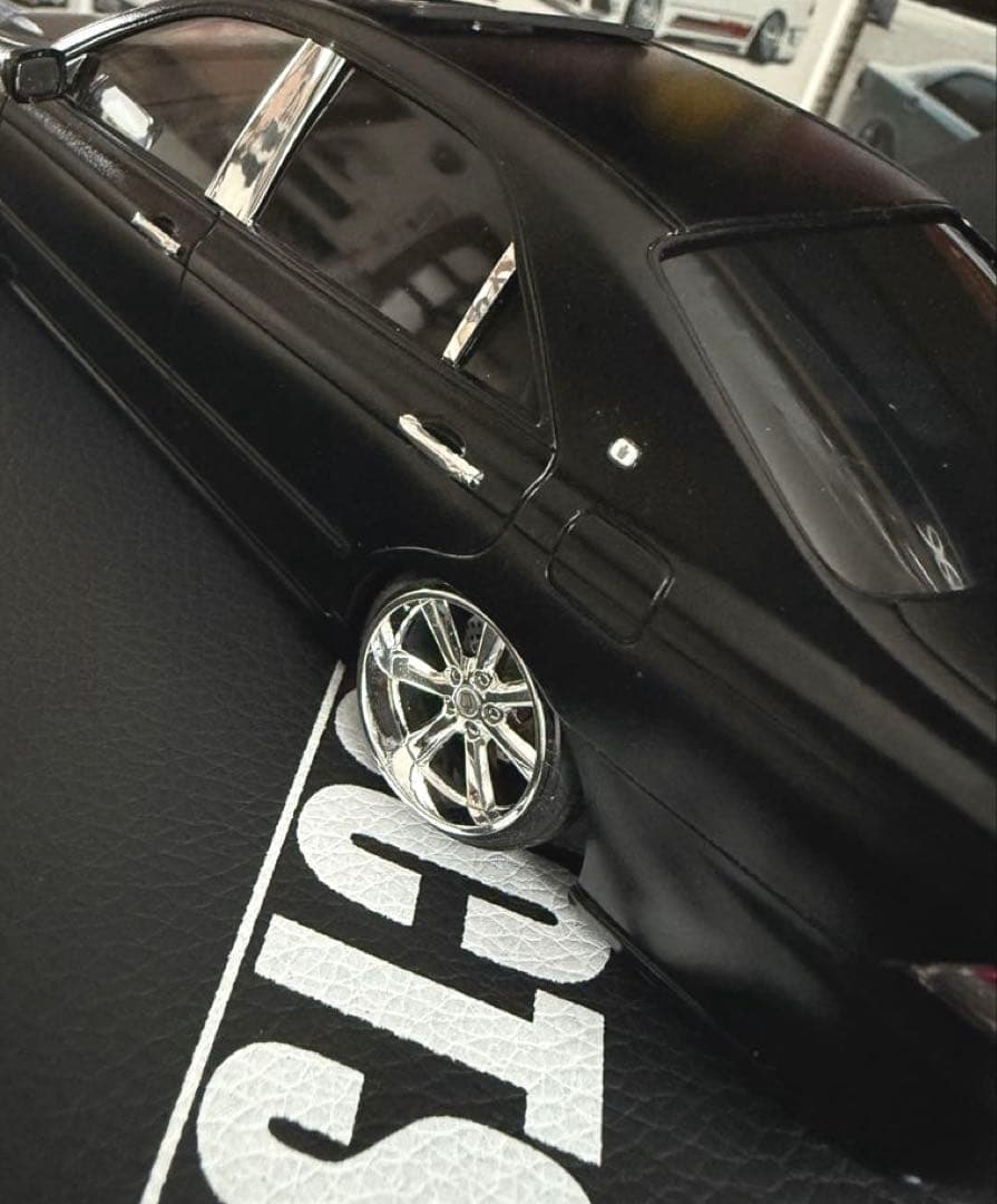 アオシマ GRS182 クラウン アスリート 深リム仕様