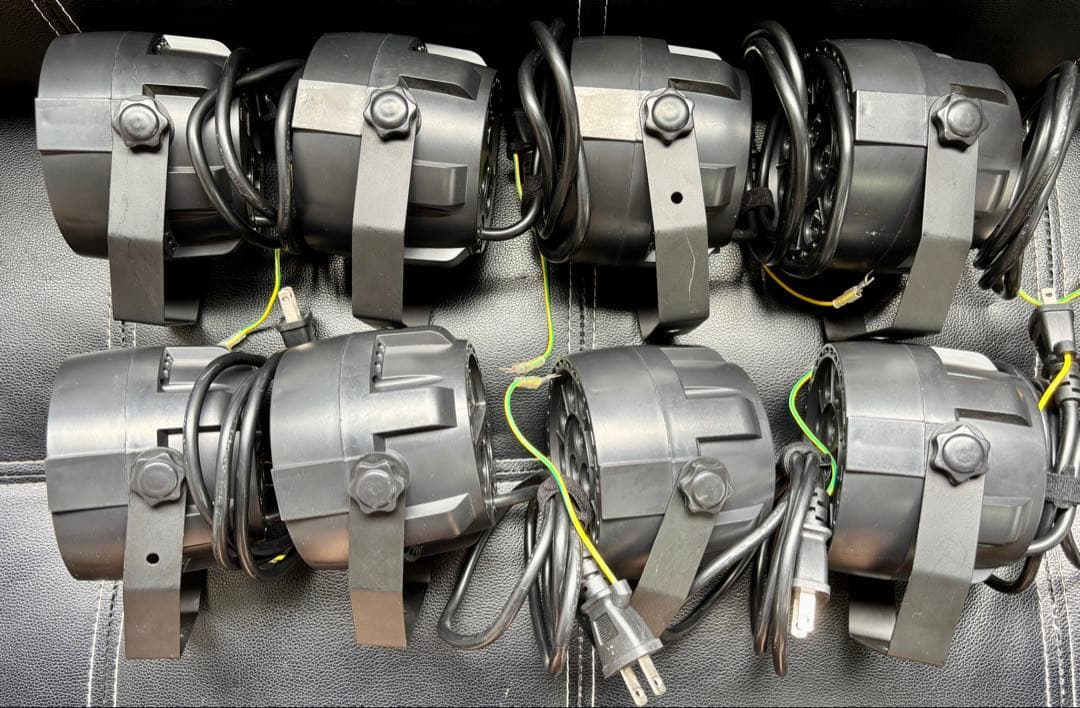 ELIMINATOR Mini Par RGBW LED×8 + ケーブルセット