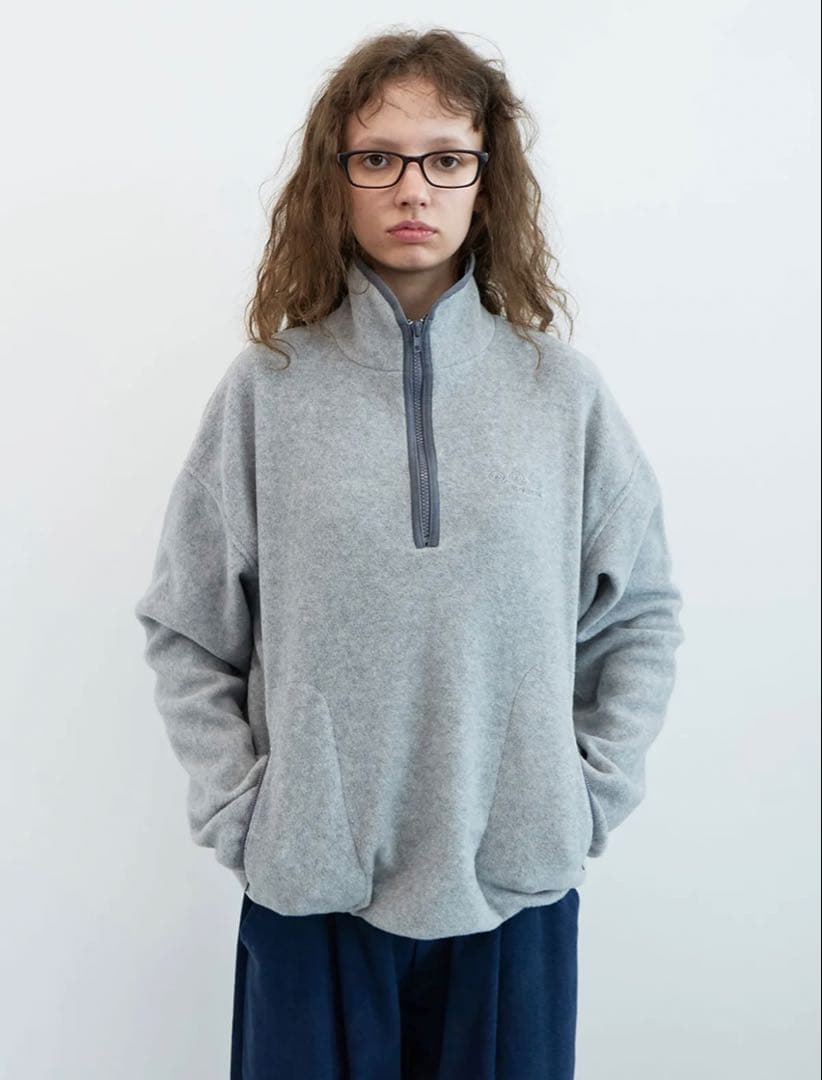 enzoblues Fleece Half ZipUp フリース　アウター　韓国