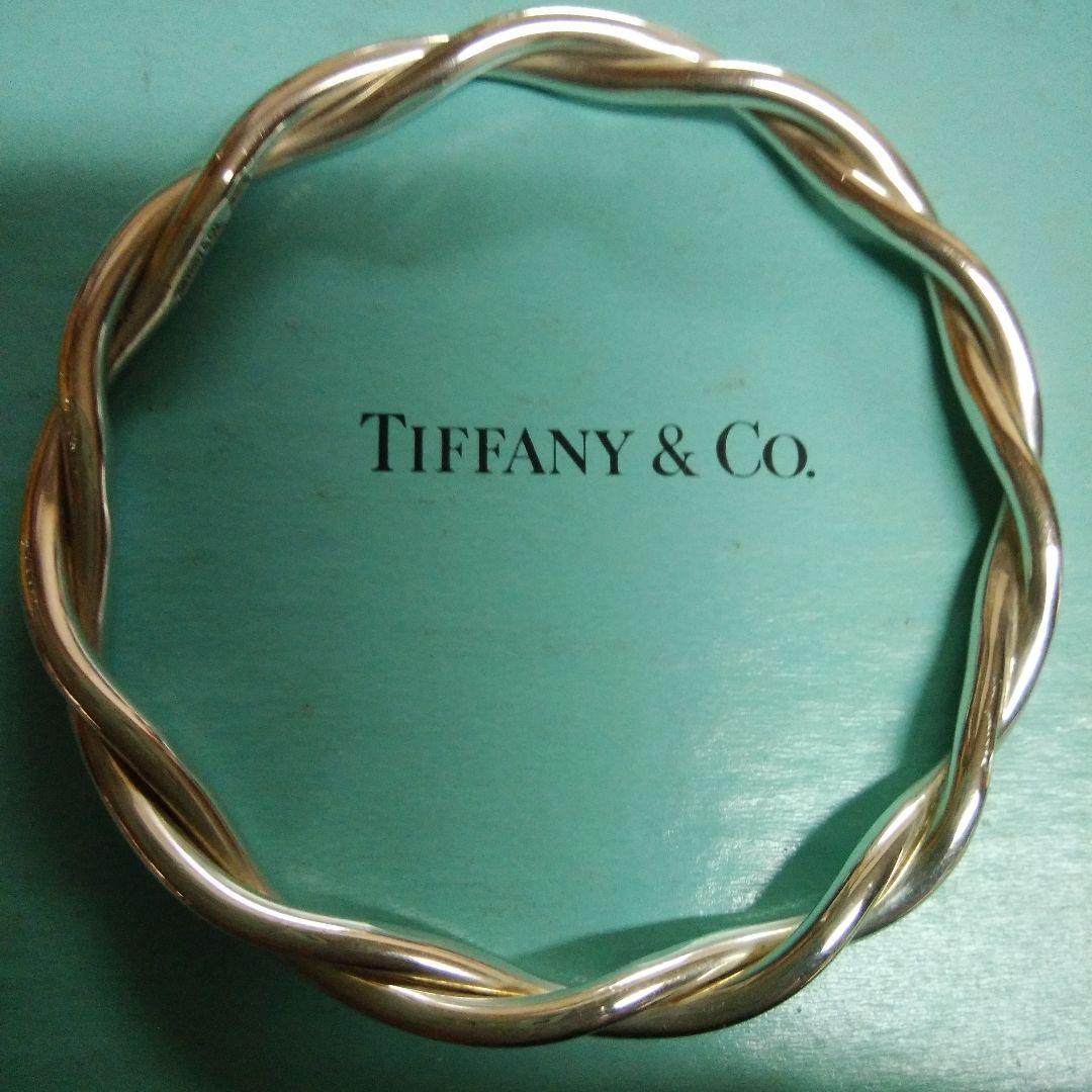 Tiffany ティファニーツイストバングルブレスレット お値下げしました