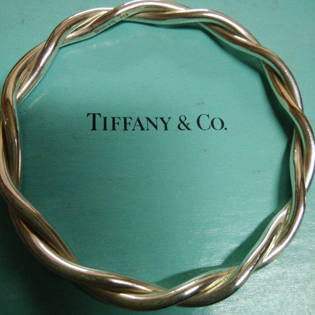 Tiffany ティファニーツイストバングルブレスレット お値下げしました