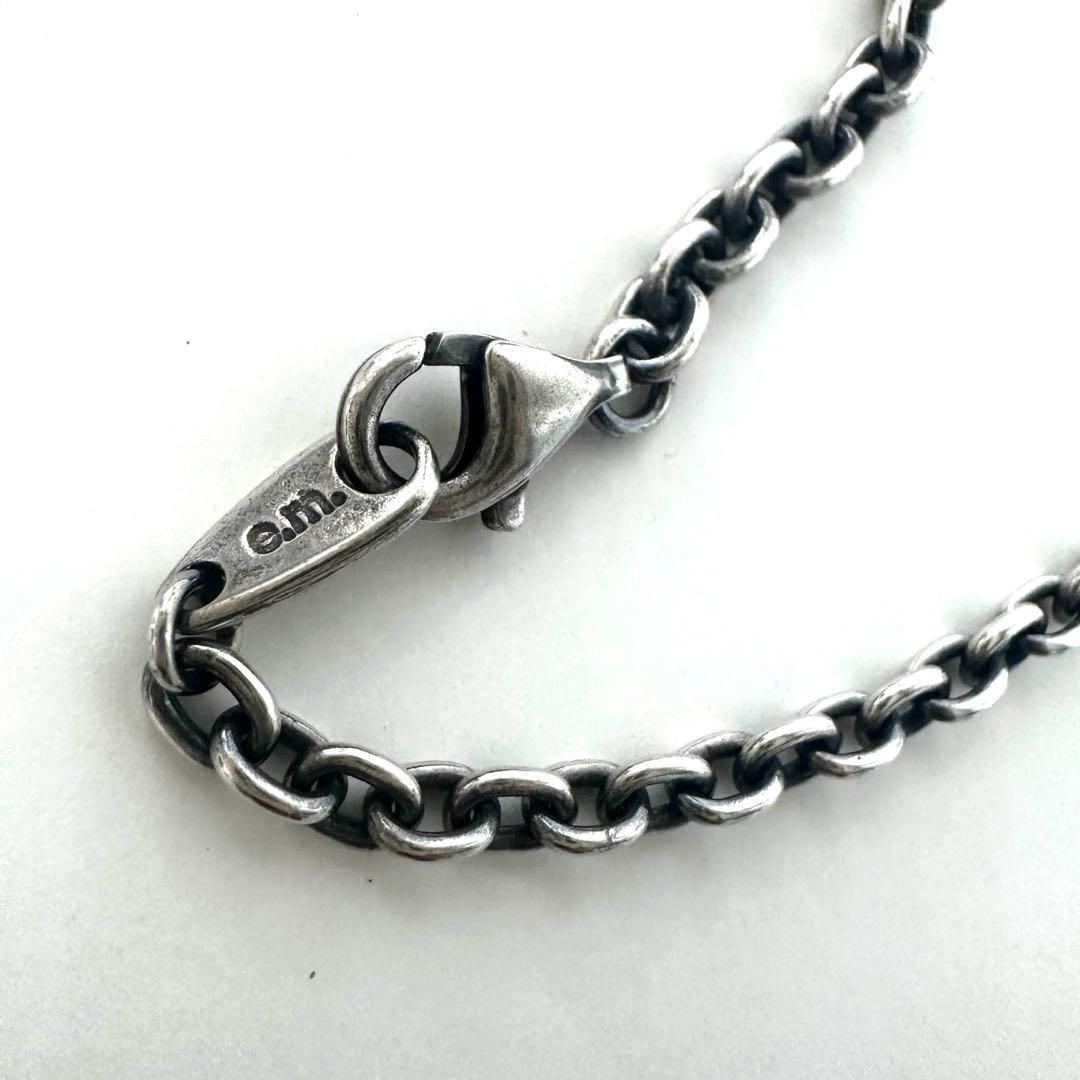 【美品】e.m. 表参道ヒルズ限定 チャームネックレス おしゃれ ロングチェーン