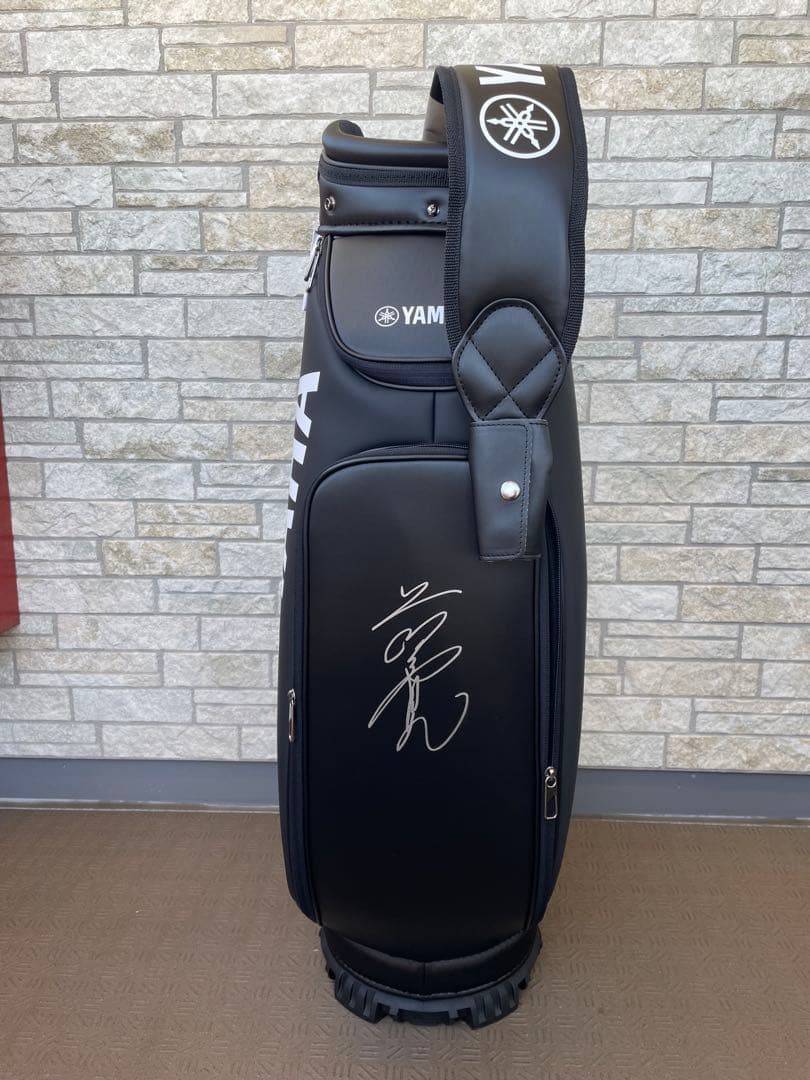藤田寛之プロサイン入りヤマハ(YAMAHA)ゴルフバッグY22CBP9.5インチ