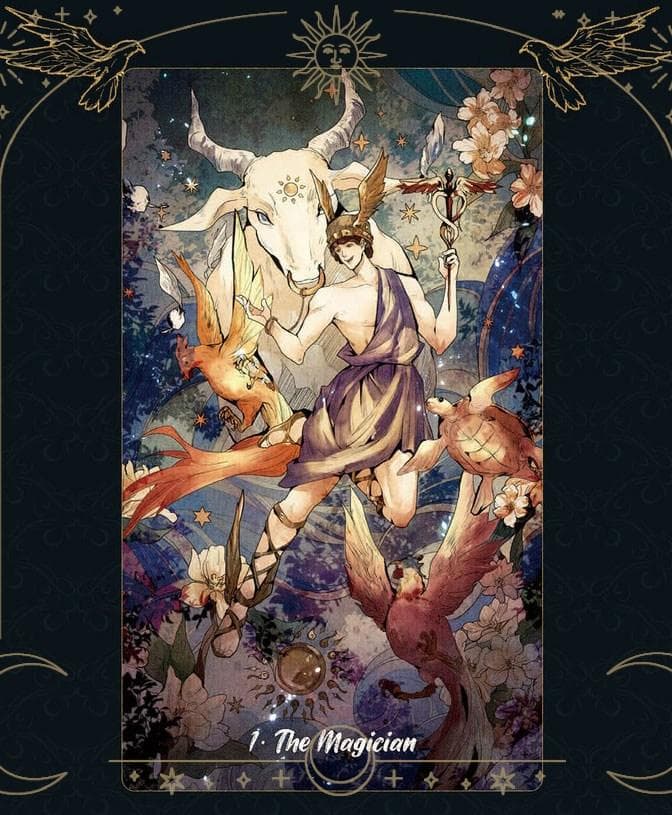 【正規品タロットカード】ギリシャ神話の世界観✨輝くエッセンスのデッキ／デラックス
