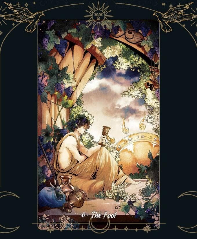 【正規品タロットカード】ギリシャ神話の世界観✨輝くエッセンスのデッキ／デラックス