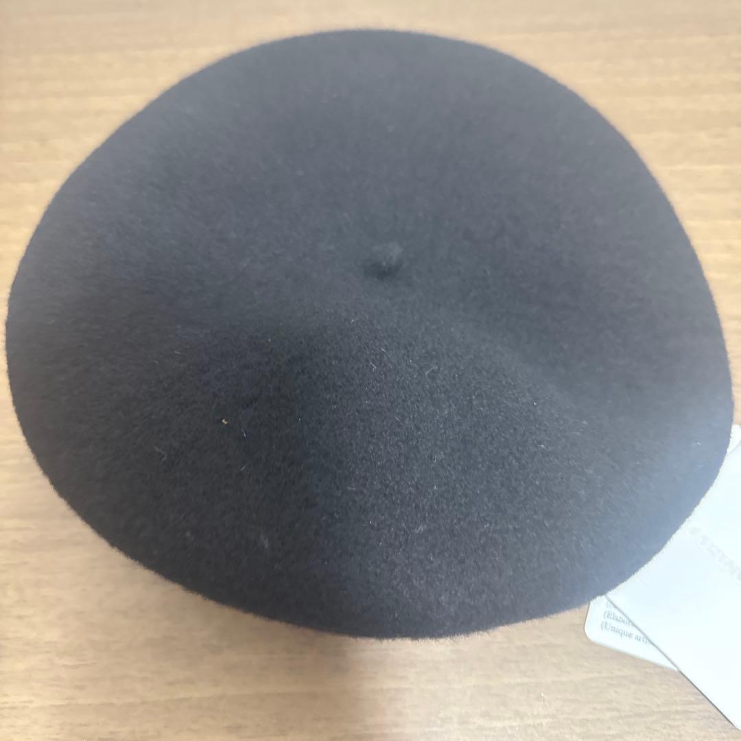 MARINE SERRE ブラック ベレー帽