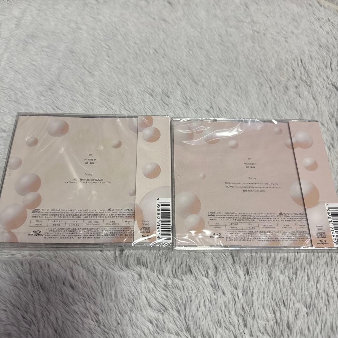 M!LK Ribbon 初回限定盤A.Bセット