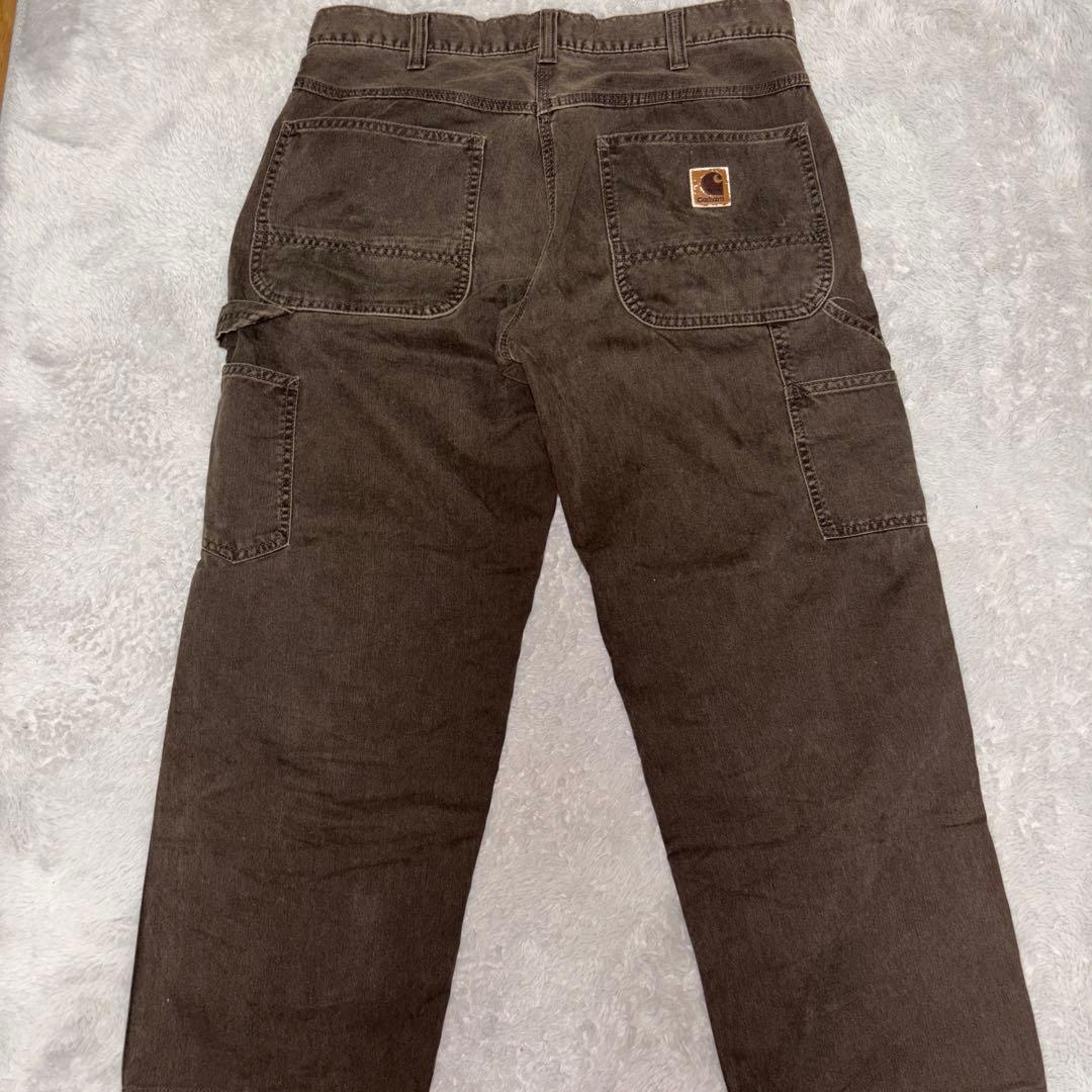 carhartt カーハート ペインターパンツ 古着　ビンテージ　ブラウン 34