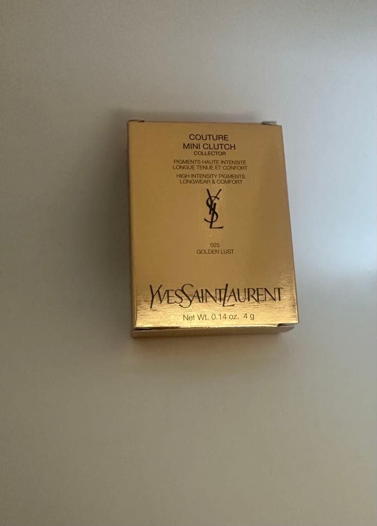 【YSL】クチュールミニクラッチNo.025 ゴールデン ラスト＜コレクター＞