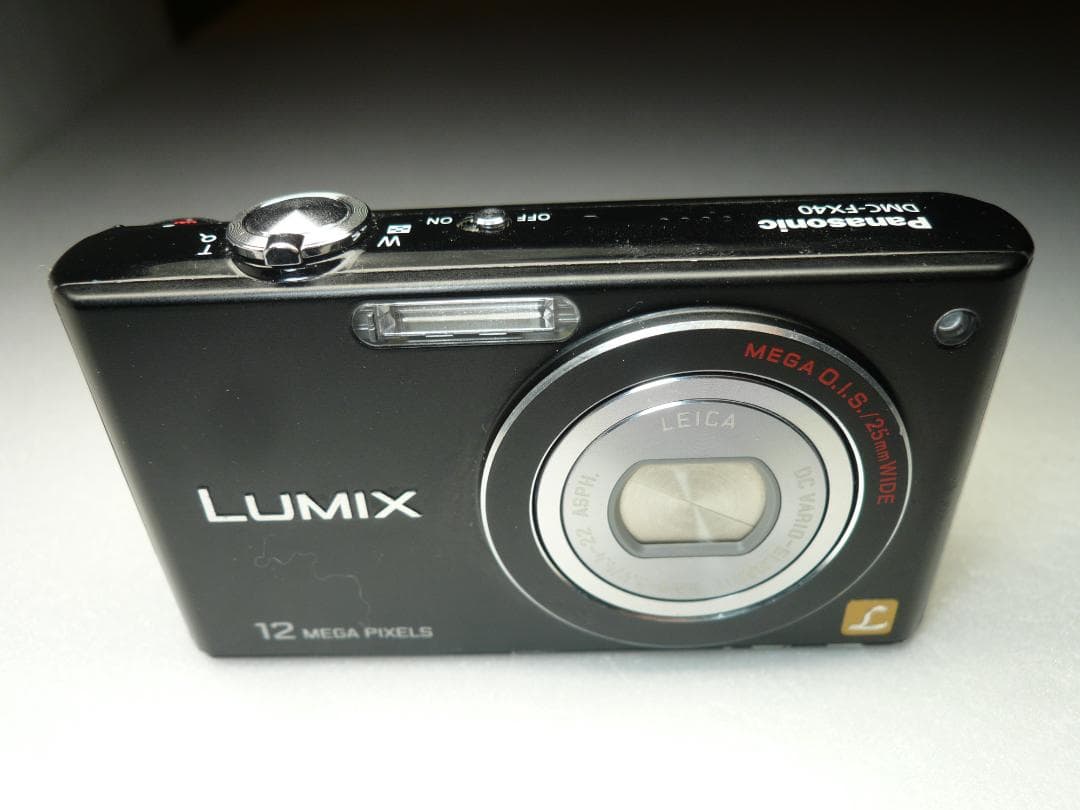 LUMIX★DMC-FX40⚠️必読有⭕️安心の実働品★5倍ズーム1210万画素