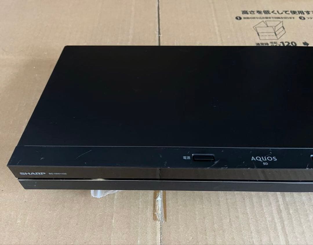 SHARP AQUOS BD-NW1100ブルーレイレコーダー HDD1TB