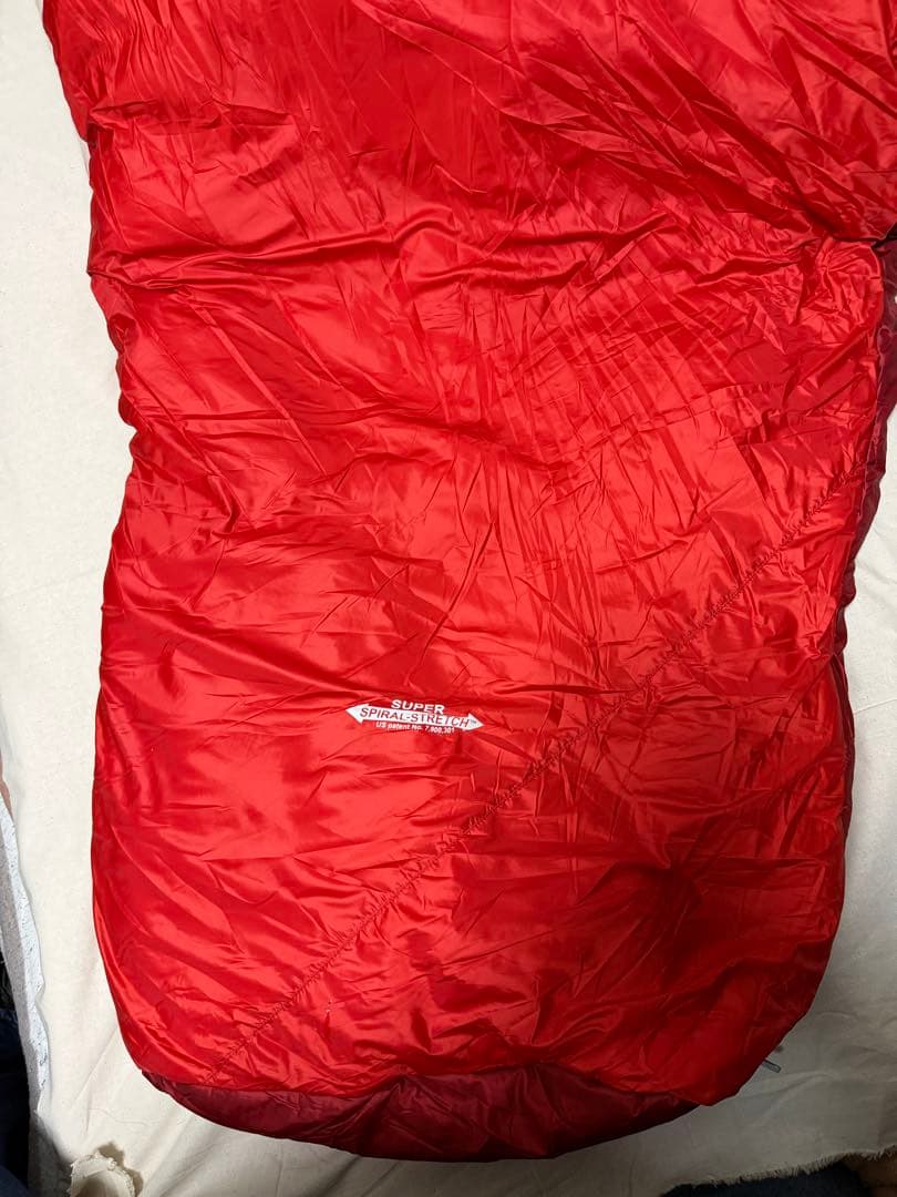 【使用1回】 mont-bell シームレス バロウバッグ #0 R 寝袋