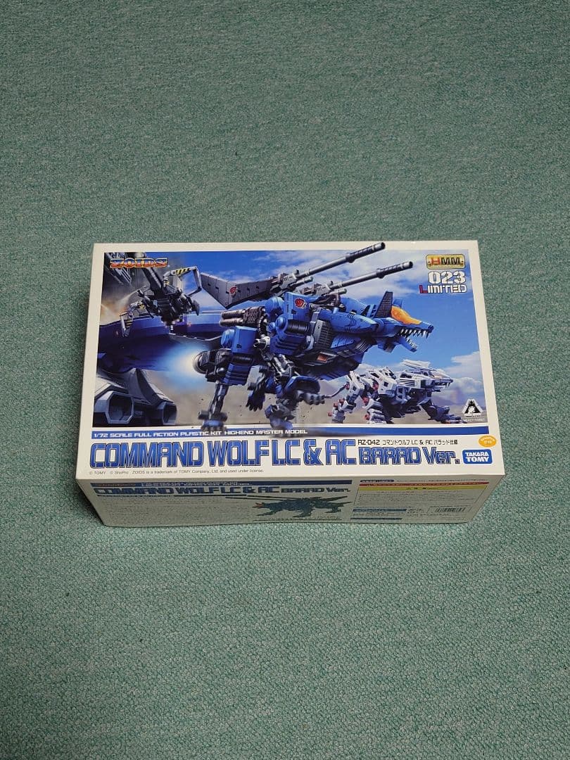ホビーショー限定 1/72 RZ-042コマンドウルフ LC&AC バラッド仕様