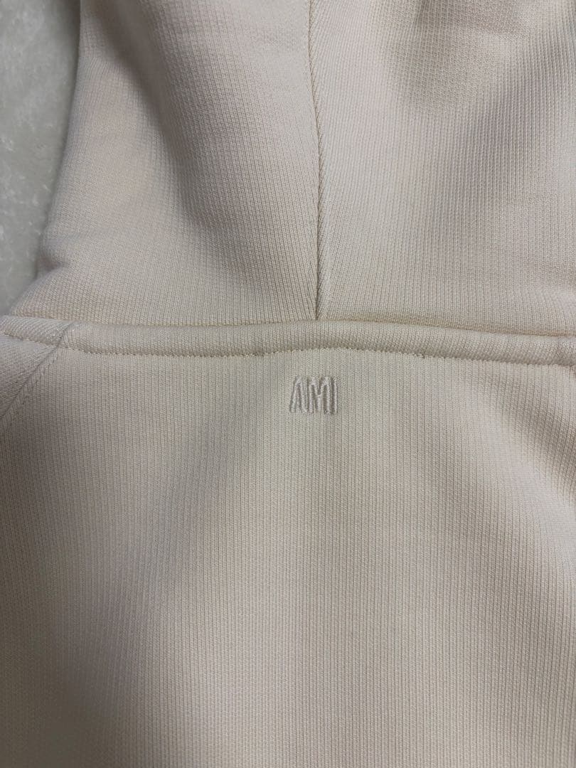 AMI Paris アミパリス ロゴパーカー ホワイト　XXS