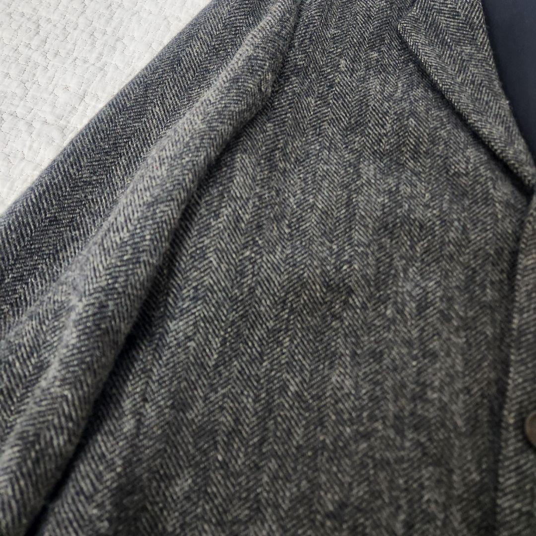 マーガレットハウエル　テーラードジャケット　ヘリンボーン　メンズ　上着