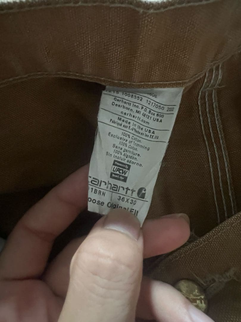 Carhartt ダブルニーパンツ