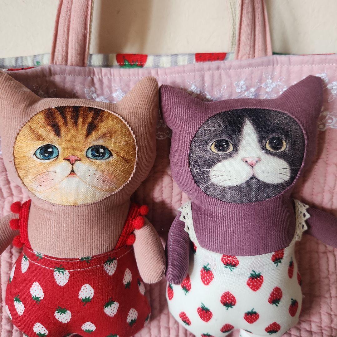 あ*こ様 コヤンイサムチョン　にゃんにゃんトート ハンドメイド