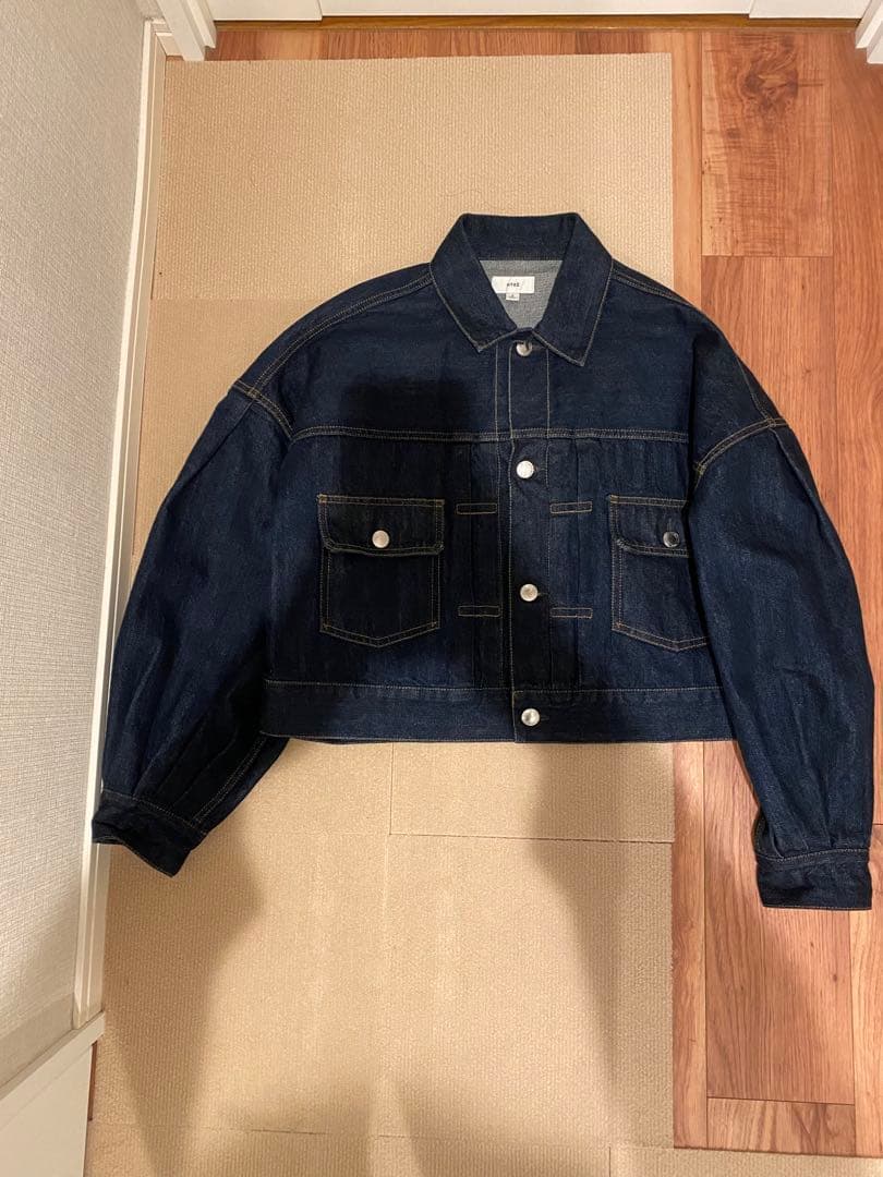 Hykeデニムジャケット　バルーンスリーブ