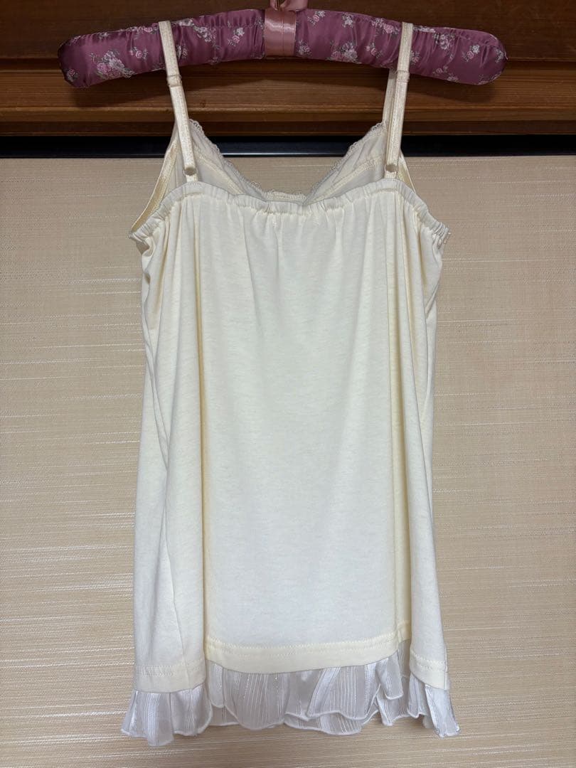 axes femme Big リボンキャミソール