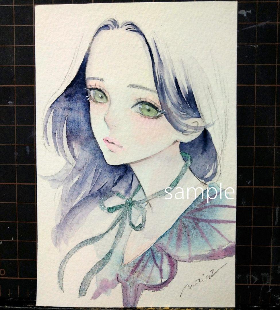 手描きイラスト 2378C 原画　肉筆　オリジナル