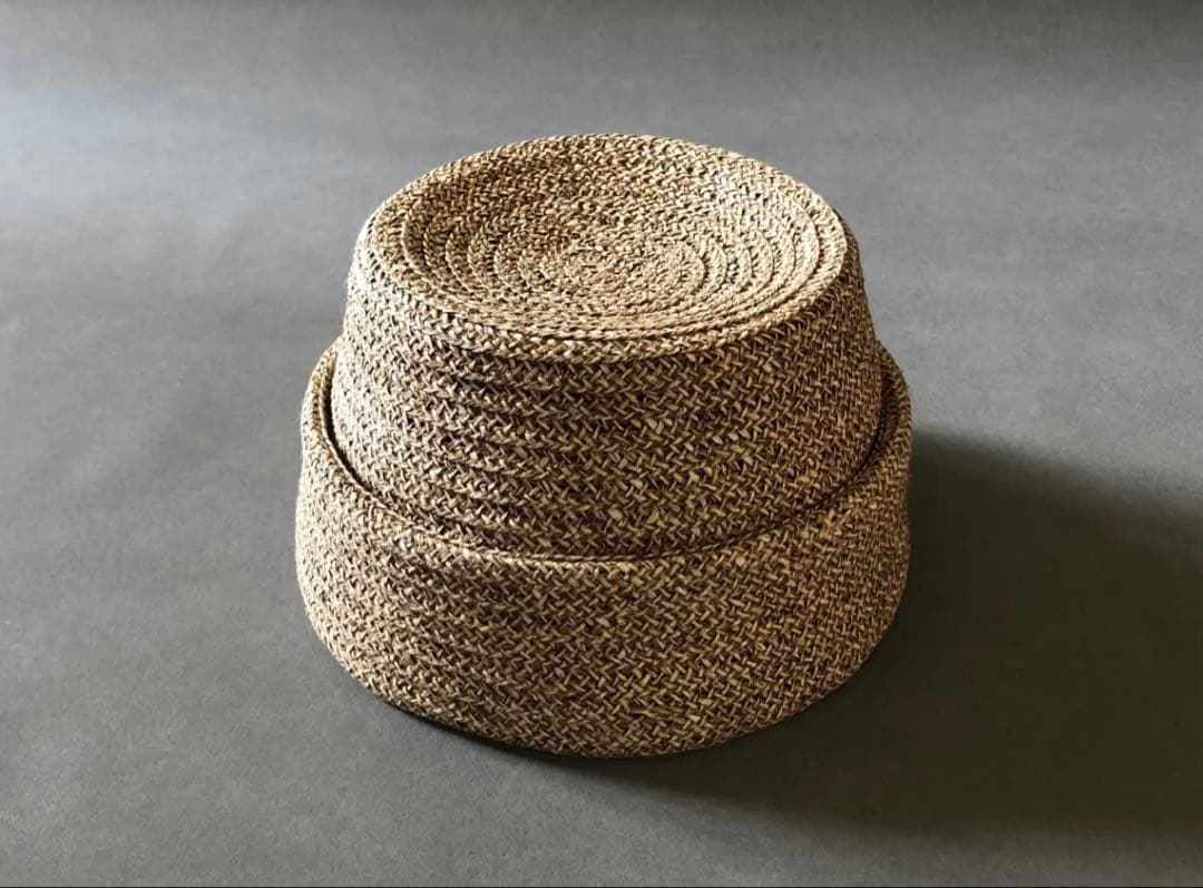 ミテ　えん帽子/和紙ブレード（ベージュ）