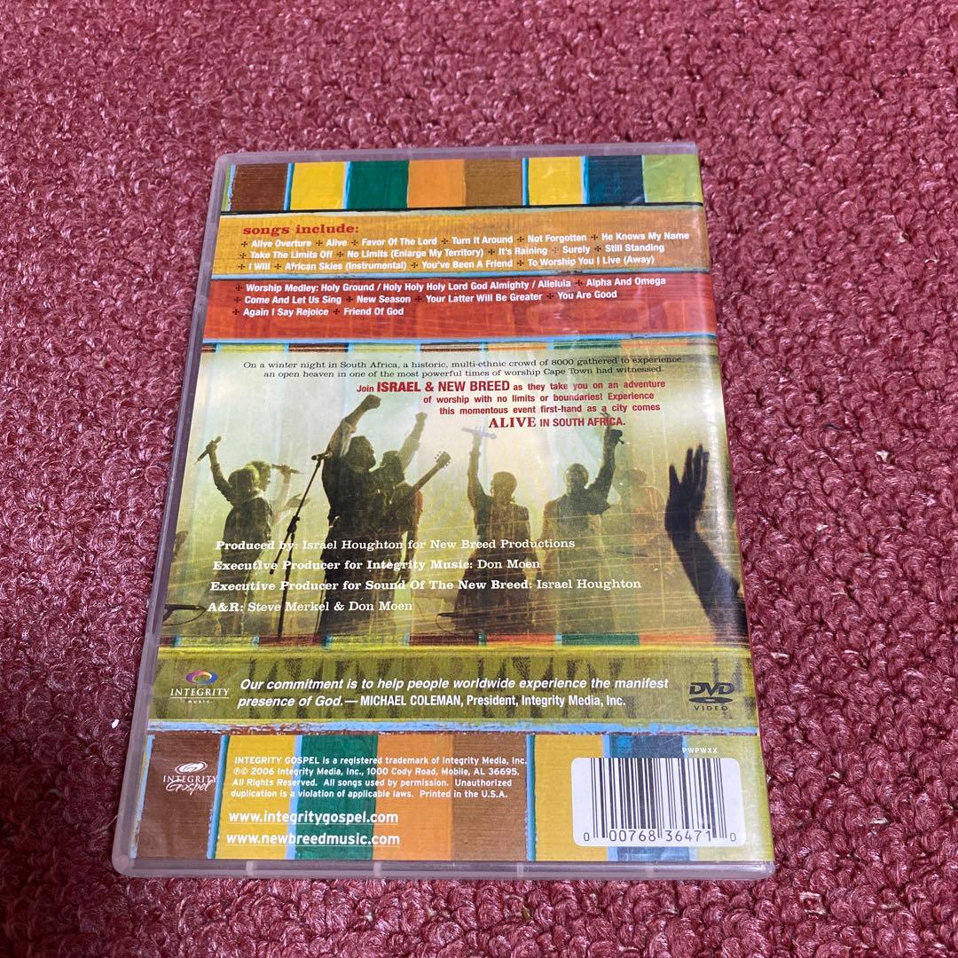 ミュージック ISRAEL&NEWBREED ALIVE IN SOUTH AFRICA