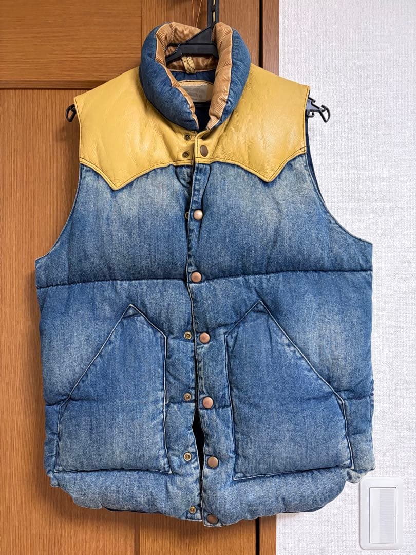 Rocky Mountain デニムダウンベスト　38