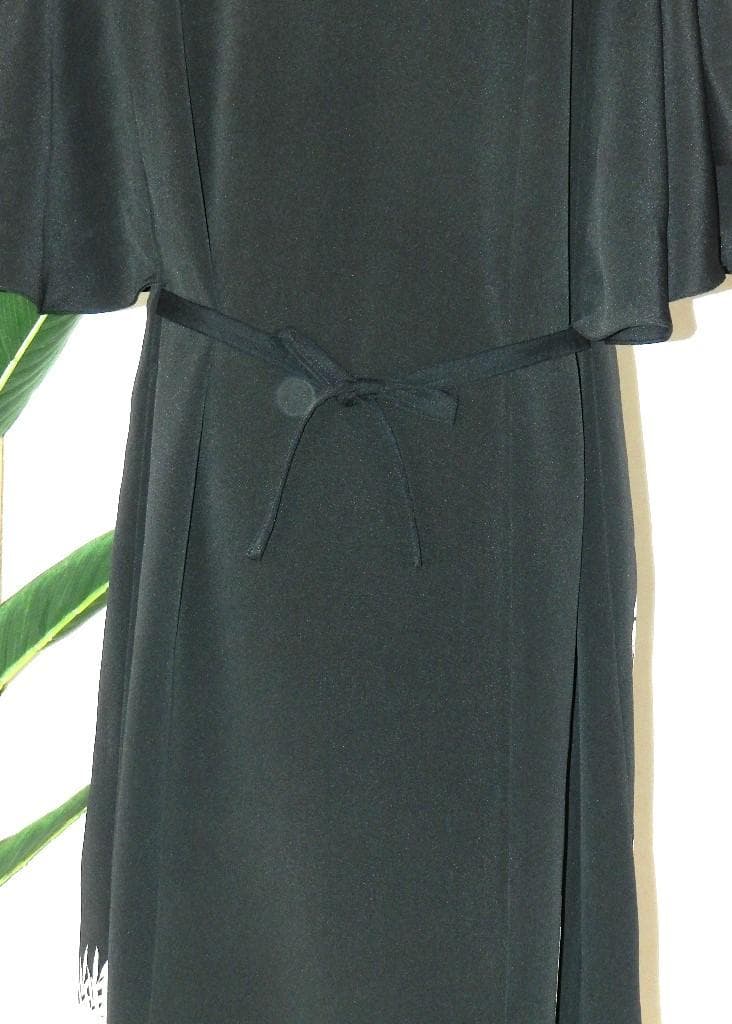 留袖　ワンピース　ドレス　フレアー袖　手書き友禅染　正絹　481　夢ちりめん