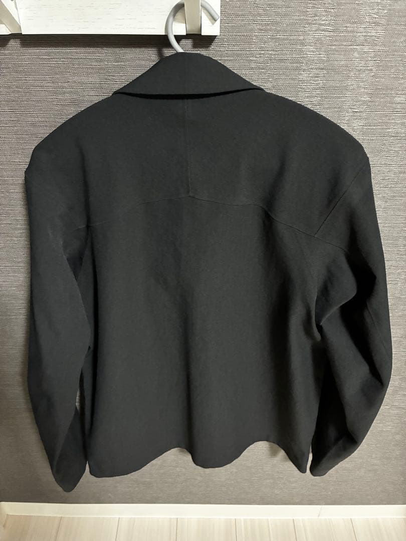 【定価11万】ヴェイランス　マイオンソフトシェルオーバーシャツ　ブラック　XS