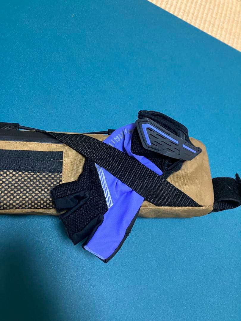 ハンドメイドフレームバッグx-pac VX21HS コヨーテブラウン43cm