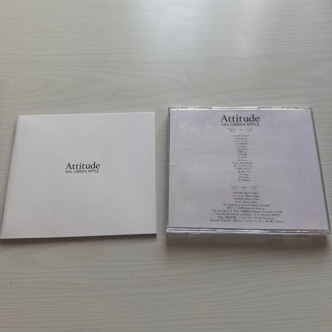 Mr. GREEN APPLE Attitude 初回限定盤