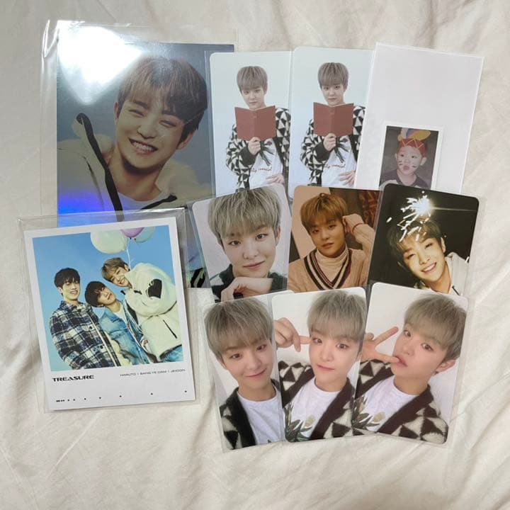 treasure ジフン トレカ コンプ セット