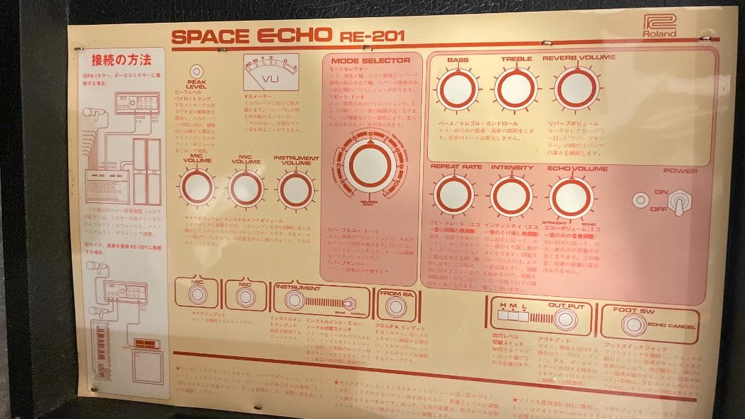 Roland スペースエコー RE-201 Space Echo テープエコー