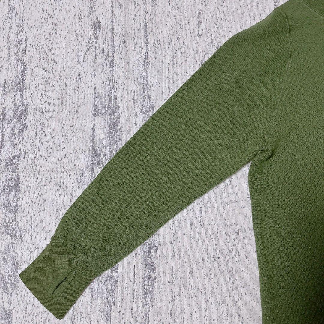 ウルフロッテ ウールパワー スウェーデン軍 フルジップジャケット サムホール付き