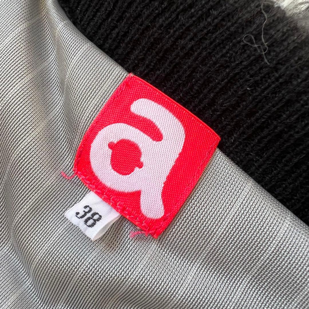 ARCHIVIO アルチビオ　モノクロ　ボア ベスト　ジャケット　レディース