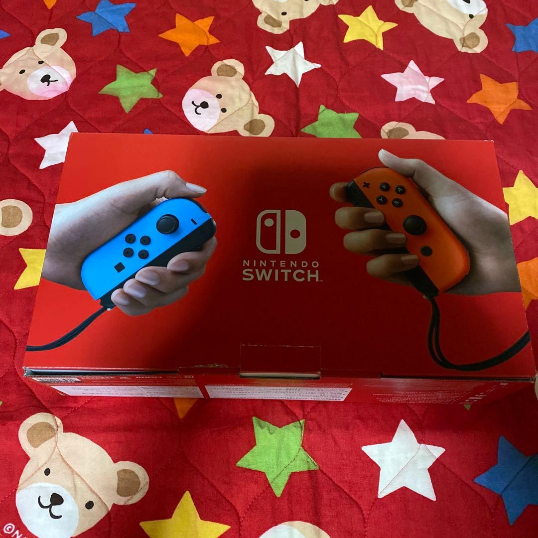 Nintendo Switch 本体 青 オレンジ Joy-Con