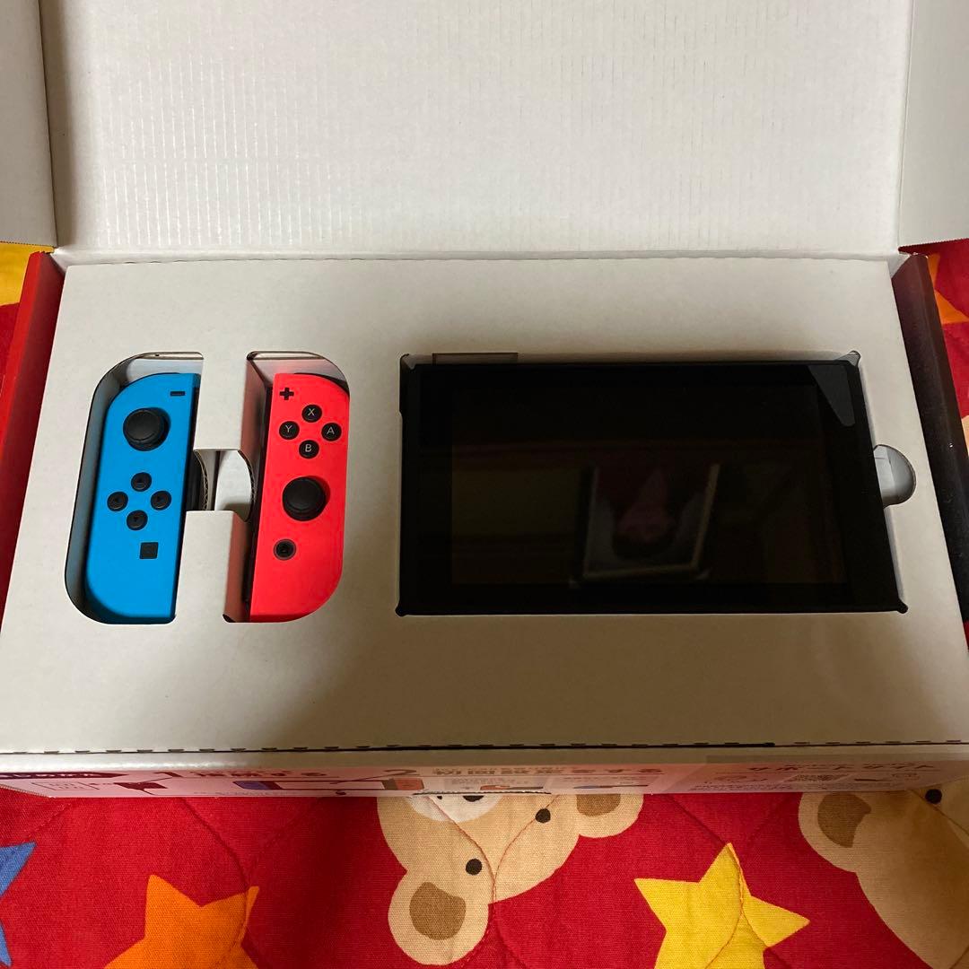 Nintendo Switch 本体 青 オレンジ Joy-Con