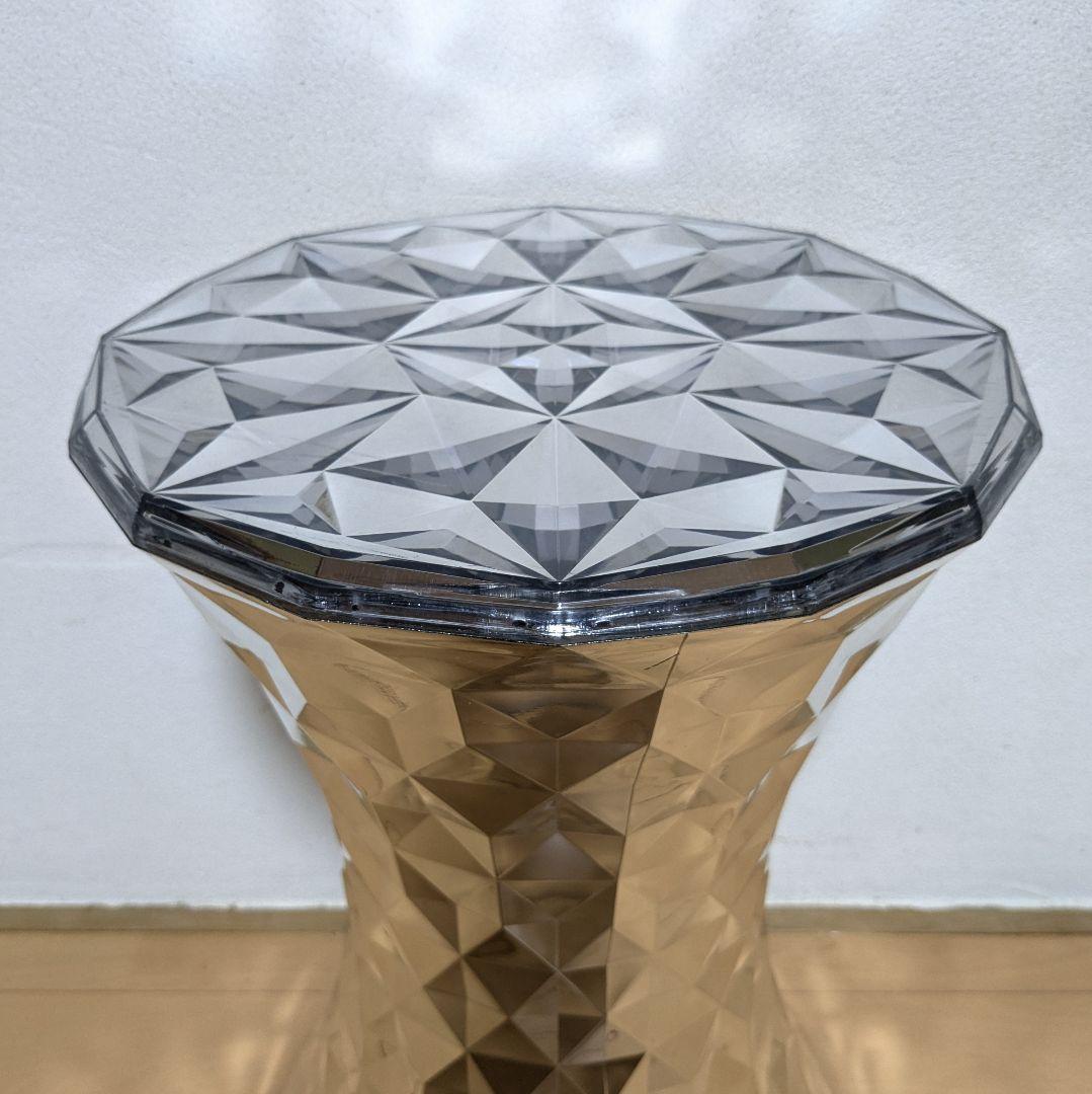 美品 Kartell STONE カルテル ストーン スツール クローム ②
