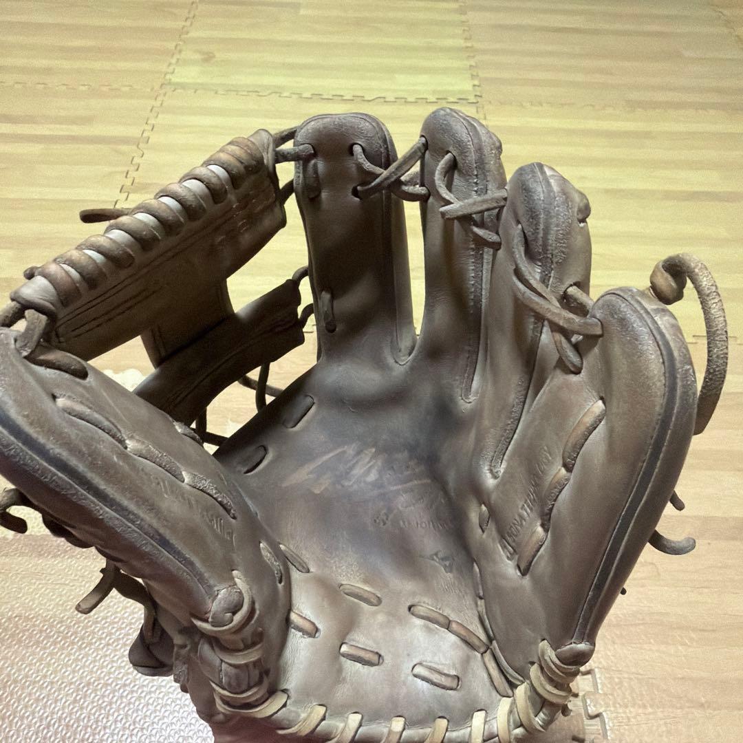 ミズノ 硬式グローブ ベージュ