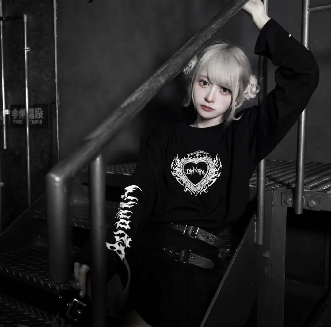 ♥ DimMoire ♥ ディムモアール heartcore ロンT Tシャツ