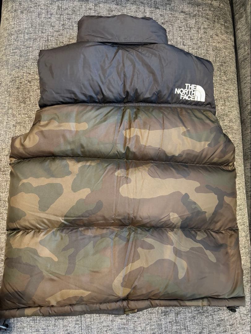 THE NORTH FACE ダウンベスト M カモフラージュ