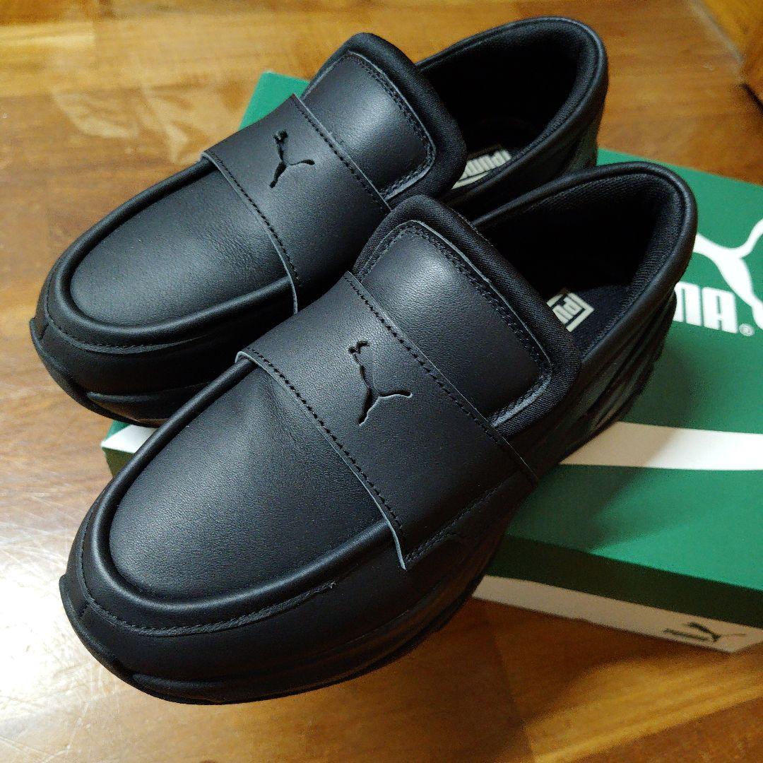 PUMA ブラック ♥ローファー♥ 24.0cm