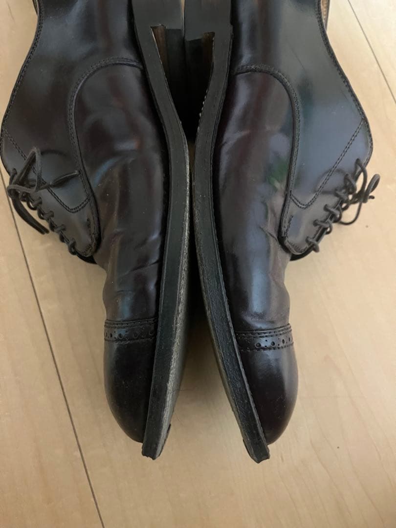 y*n様 Alden 56201 バーガンディー9D コードバン
