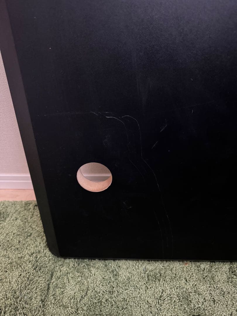 FLEXISPOT 電動昇降式デスク E3B-JA　天板（黒色）付き