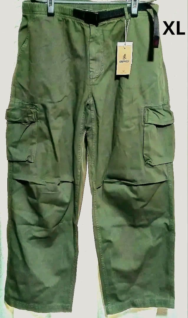 新品未使用　Gramicci カーゴパンツ XL オリーブグリーン
