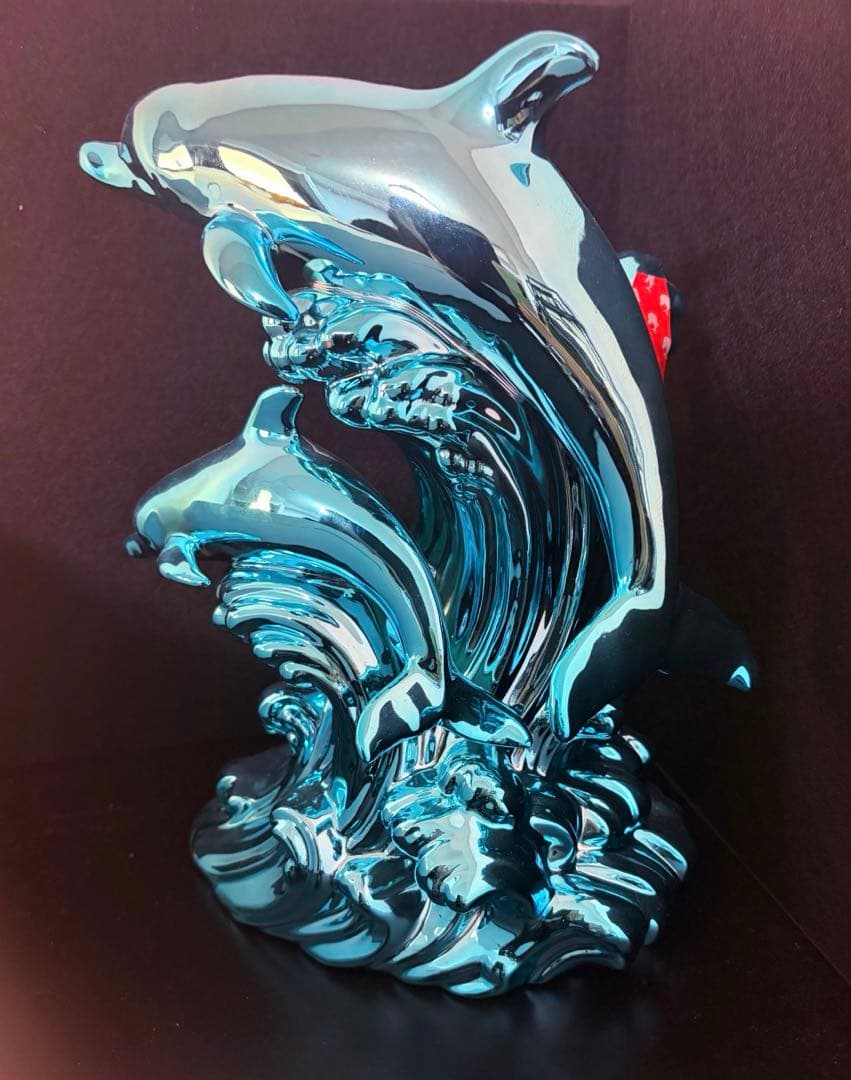 ⭐︎未使用⭐︎ドルフィン　デキャンタ　ブルー