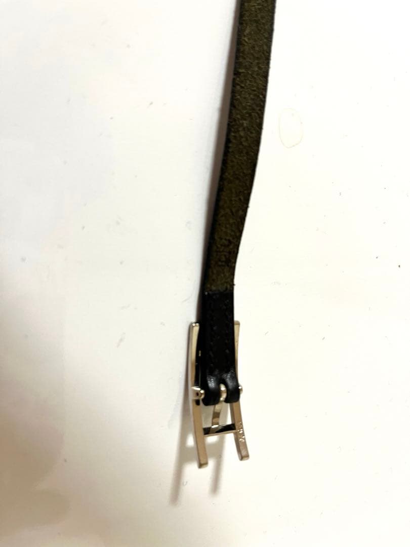 エルメス　アピ3 ロング　皮 バングル