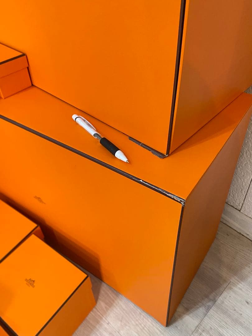 【東京都内23区配送無料】本物　エルメス　箱　大量　まとめ買い　ギフトボックス