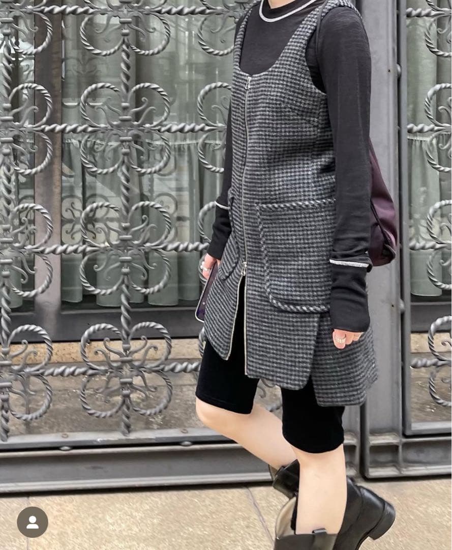 janesmith✨ガンクラブチェックミニワンピース