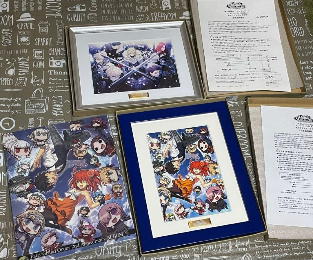 FGO Fes.2017 コンセプトアートキャラファイングラフセット【期間限定】